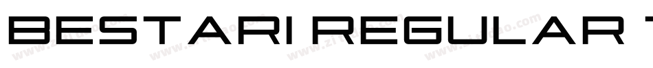 Bestari Regular Tria字体转换